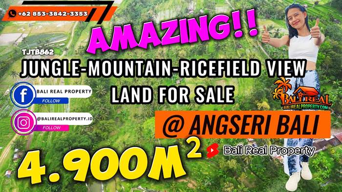 JUAL TANAH DI TABANAN BALI 4,985 m2 di Baturiti Tabanan