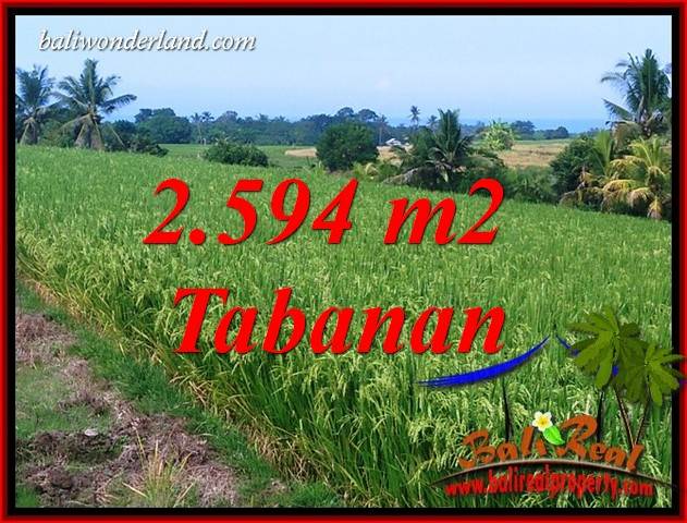 Tanah Murah di Tabanan Bali Dijual Untuk Investasi TJTB414