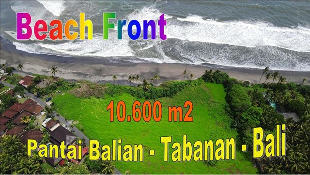 TANAH di TABANAN JUAL MURAH 106 Are Tepi Pantai, Kawasan Pariwisata