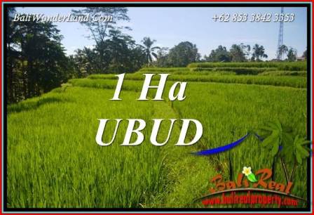 JUAL Murah Tanah di Ubud Bali 10,000 m2 View Sawah dan Sungai