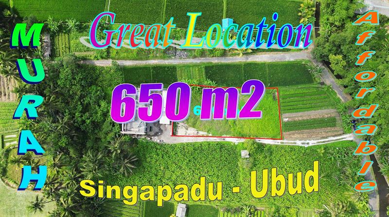 TANAH MURAH di UBUD BALI TJUB876